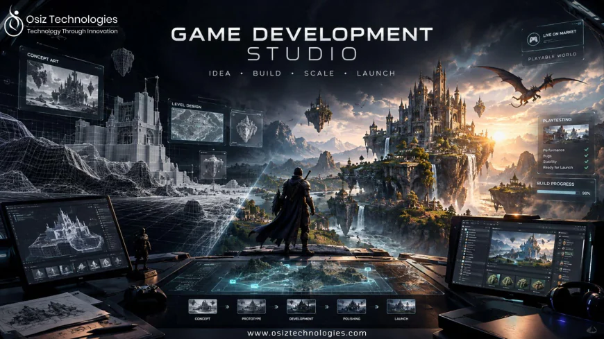Looking for a Game Development Studio to Turn Your Game Idea Into a Market-Ready Experience:
