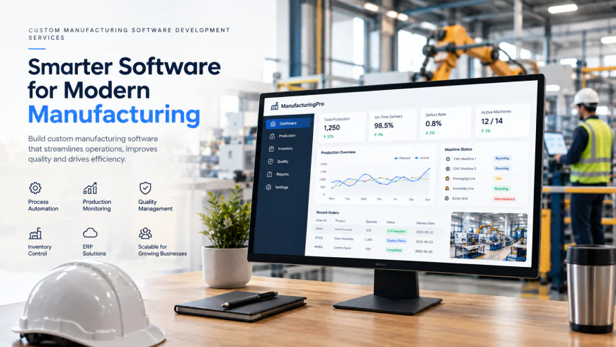 Custom Manufacturing Software Development Services