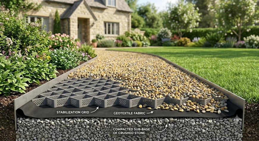 How to Prevent Landscape Gravel From Moving