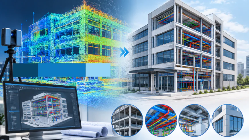 Point Cloud to BIM Outsourcing Services for AEC Companies