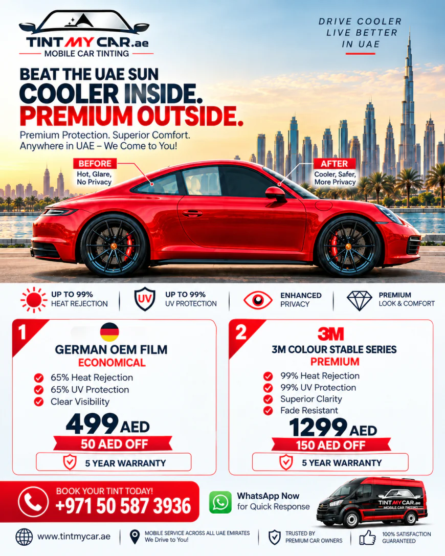 How to Make Your Car More Comfortable for Long Drives in the UAE