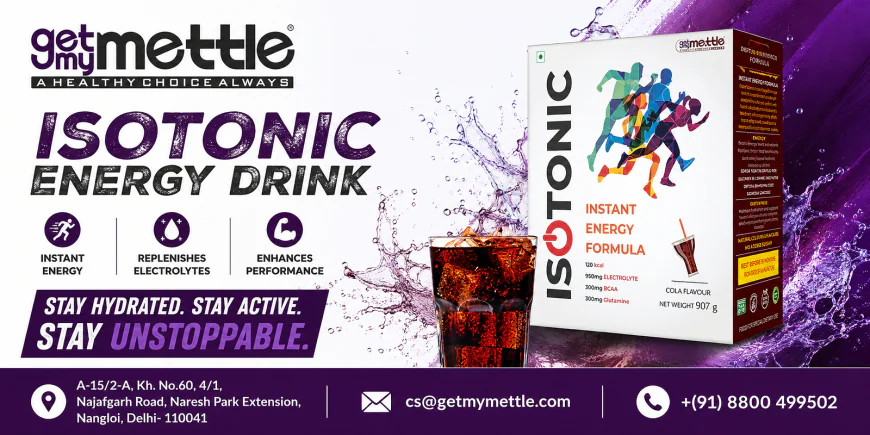 Why an Isotonic Energy Drink Supports Hydration During Exercise