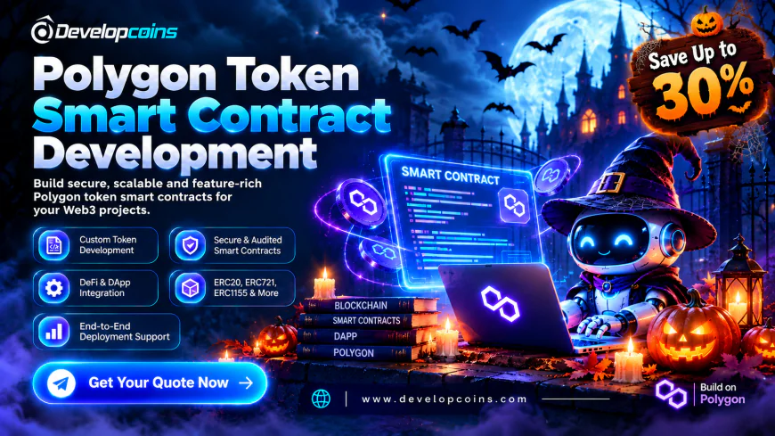 Create a Custom Token on Polygon: Development Requirements, Features & Launch Considerations — Halloween Offer Up to 30% Off