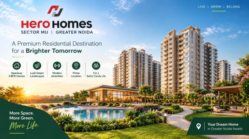 Hero Homes Sector MU Greater Noida – Upcoming Homes