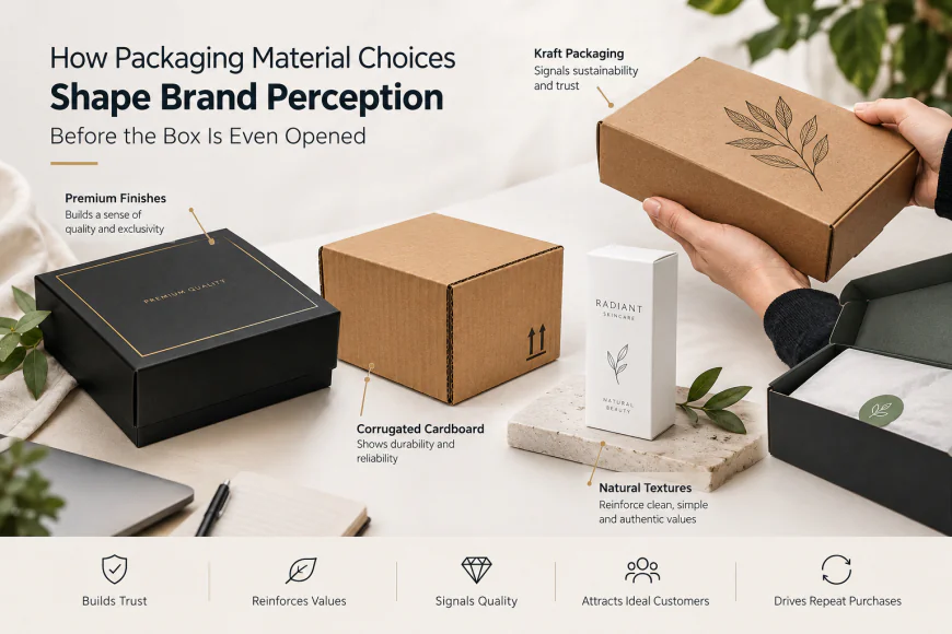 How Packaging Material Choices Shape Brand Perception Before the Box Is Even Opened