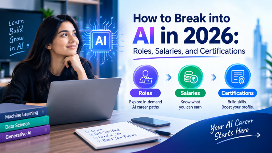 How to Break into AI in 2026: Roles, Salaries, and Certifications