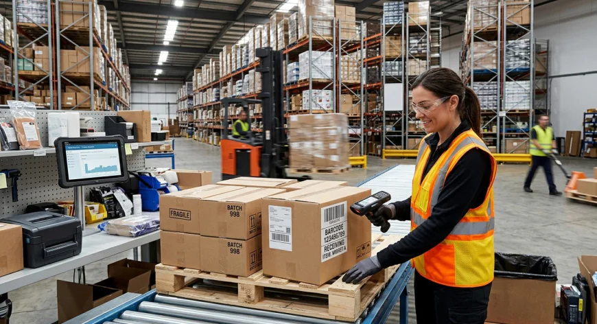 A Complete Guide to Barcode-Based Goods Receiving for Modern Warehouses
