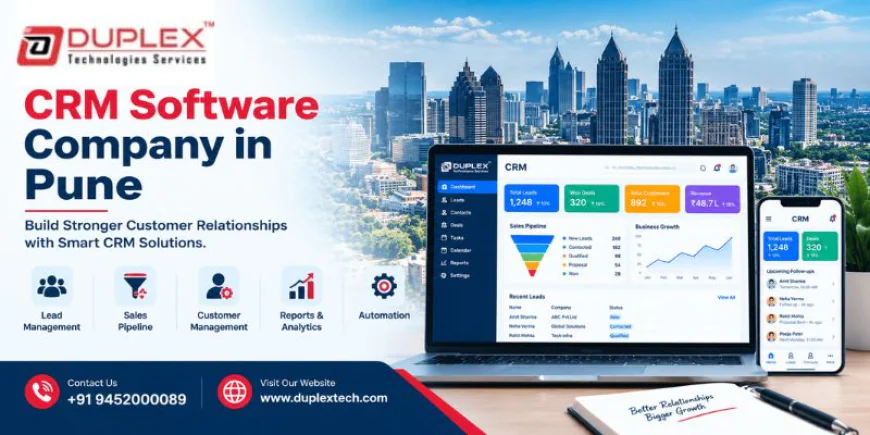 CRM Software Company in Pune for Custom CRM Solutions