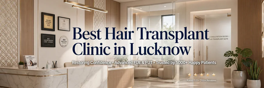 Best Hair Transplant Clinic in Lucknow for Complete Hair Restoration