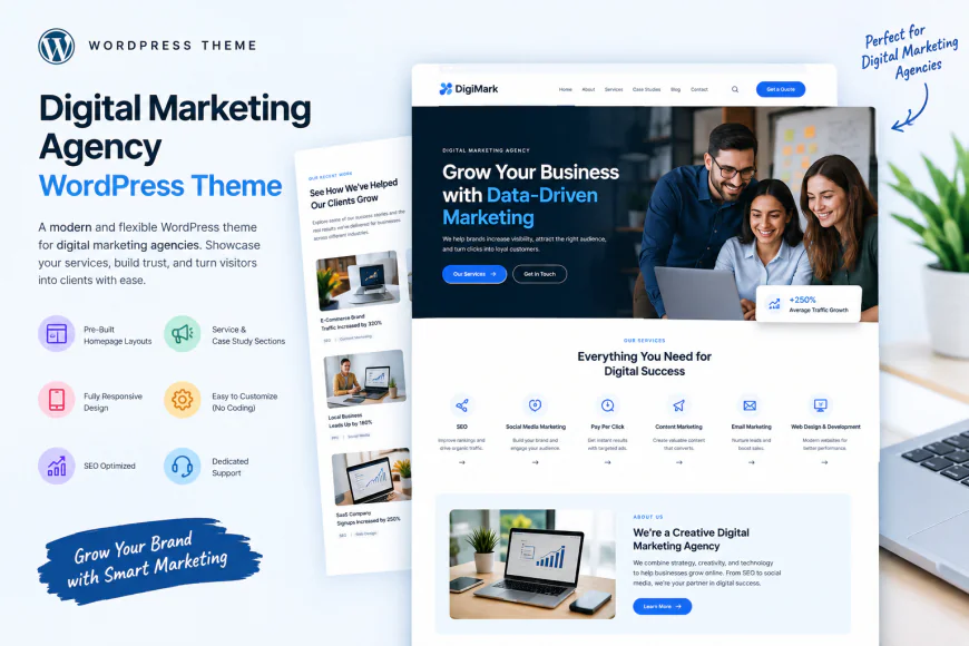 Why a Digital Marketing Agency WordPress Theme Should Explain the Client Process