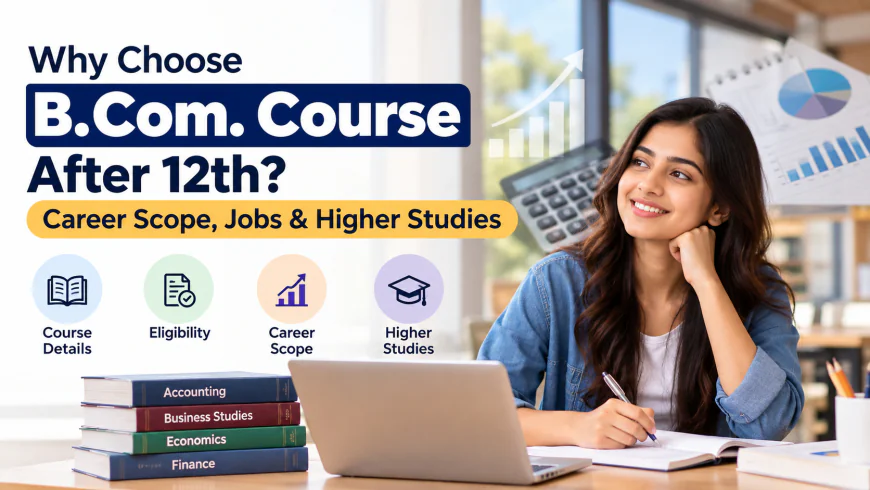 Why Choose B.Com. Course After 12th? Career Scope, Jobs & Higher Studies