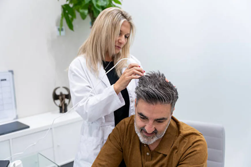 How is Hair transplant planned for natural hair density?
