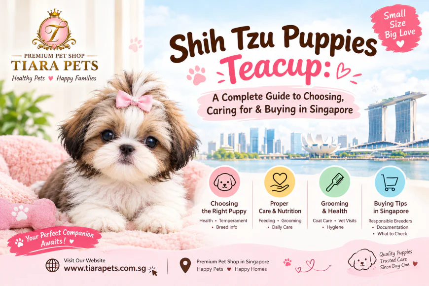 Shih Tzu Puppies Teacup: A Complete Guide to Choosing, Caring for & Buying in Singapore
