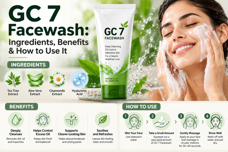 GC 7 Facewash: Ingredients, Benefits & How to Use It