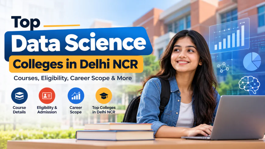 Top Data Science Colleges in Delhi NCR: Courses, Eligibility and Career Scope