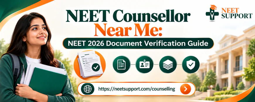NEET Counsellor Near Me: NEET 2026 Document Verification Guide