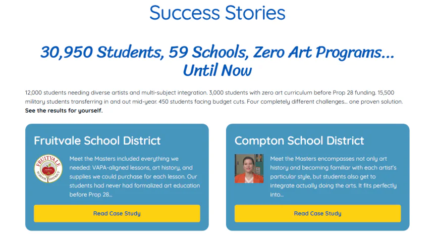 Bringing Consistency to Art Education Across Schools