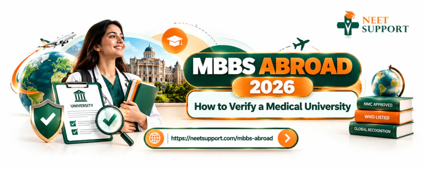 MBBS Abroad 2026: How to Verify a Medical University