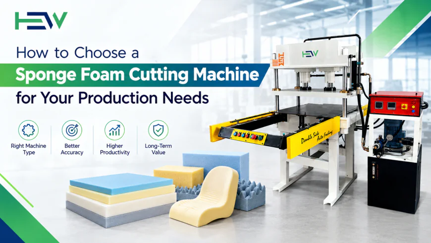 How to Choose a Sponge Foam Cutting Machine for Your Production Needs
