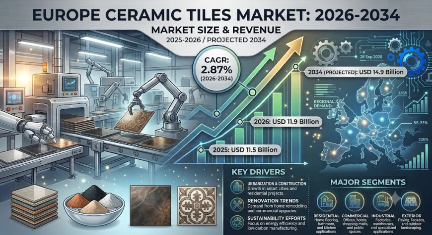Europe Ceramic Tiles Market: How Digital Printing and Sustainable Design Are Transforming a Centuries-Old Industry