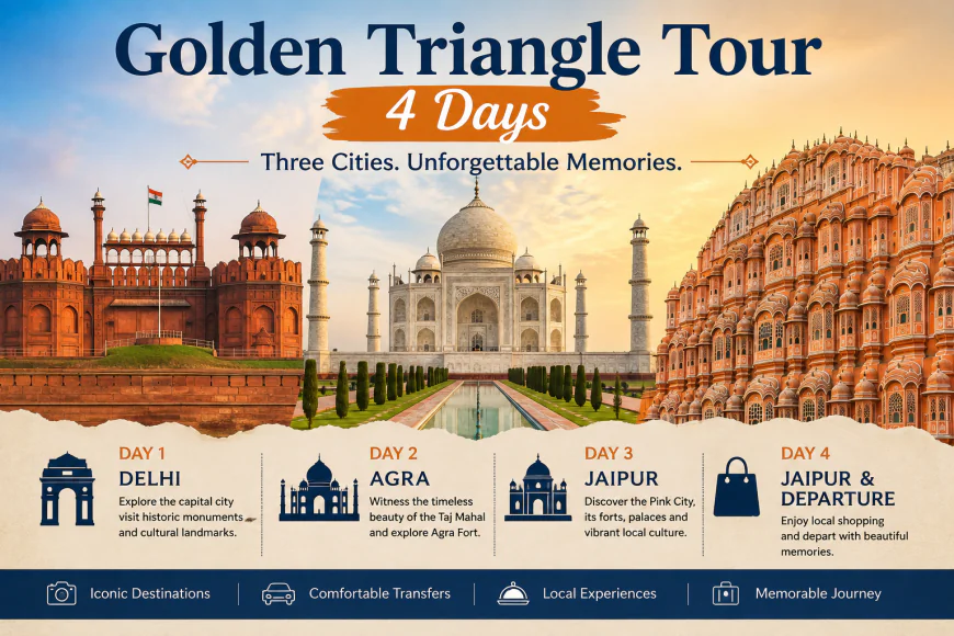 Golden Triangle Tour 2 Days: A Quick Journey Through Delhi, Agra and Jaipur