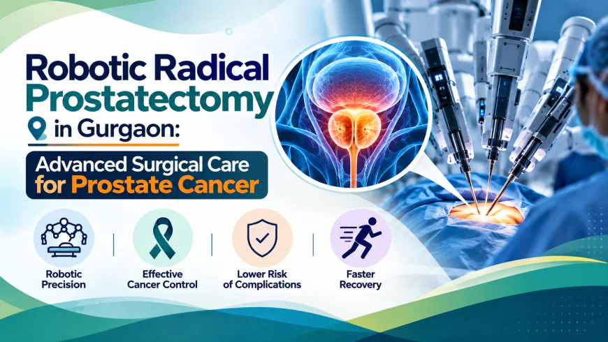 Robotic Radical Prostatectomy in Gurgaon: Advanced Surgical Care for Prostate Cancer