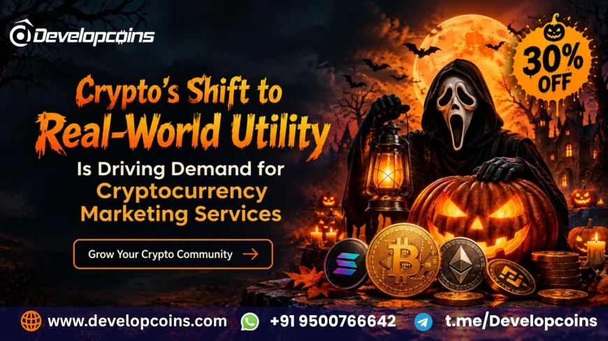 Crypto’s Shift to Real-World Utility Is Driving Demand for Cryptocurrency Marketing Services
