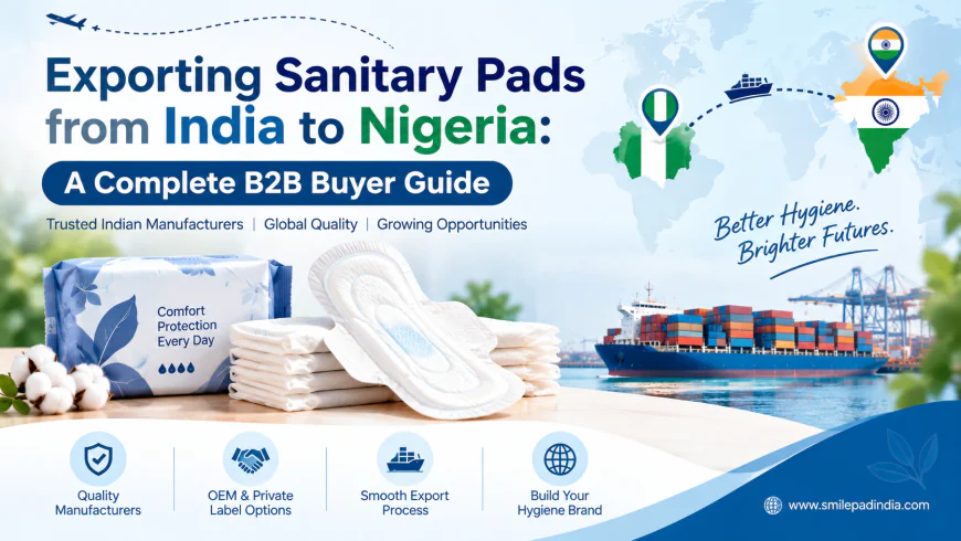 Exporting Sanitary Pads from India to Nigeria: A Complete B2B Buyer Guide