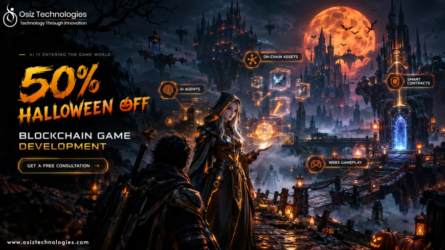 AI Agents Enter Blockchain Gaming: Build Smarter Web3 Experiences with 50% Halloween OFF