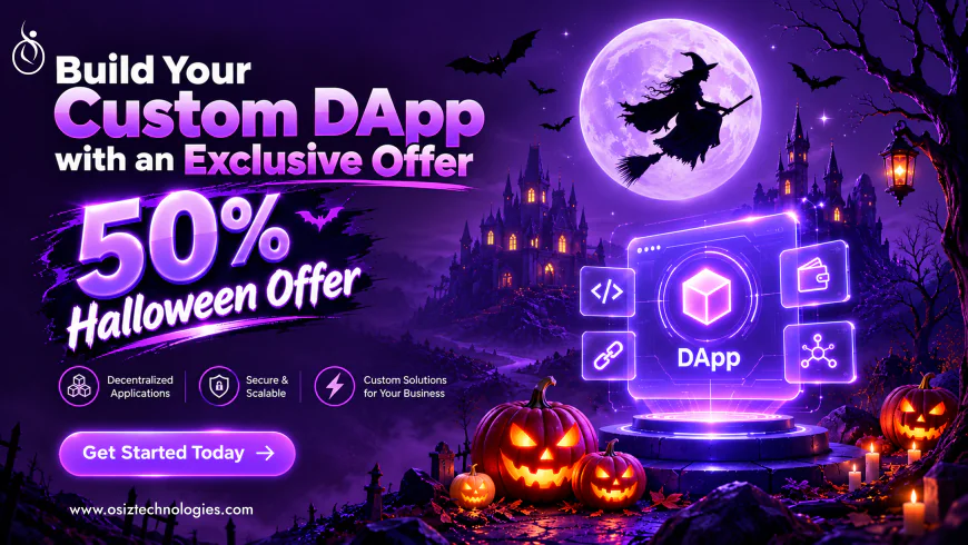 Build Your Custom DApp with a 50% Halloween Offer