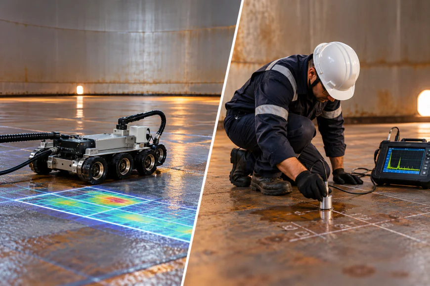 MFL Floor Scan vs. Manual UT: Which Tank Bottom Method Actually Fits Your Tank?
