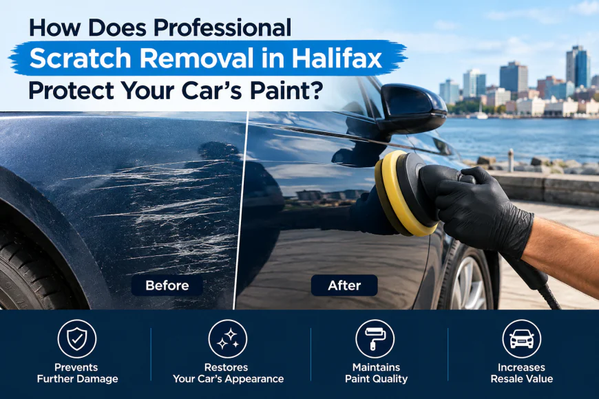 How Does Professional Scratch Removal in Halifax Protect Your Car’s  Paint?