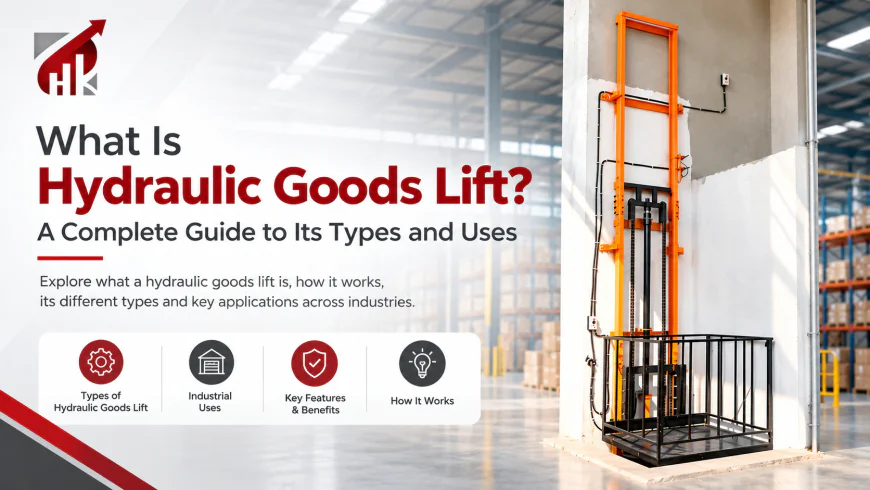 What is Hydraulic Goods Lift? A Complete Guide to Its Types and Uses