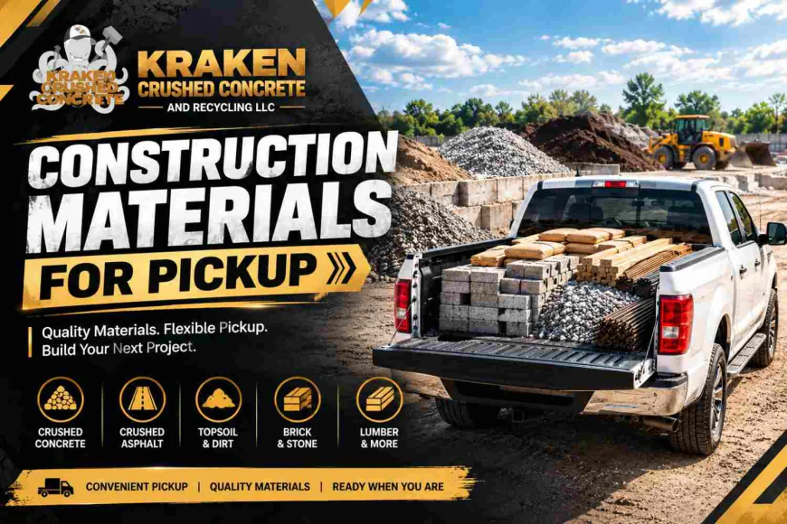Construction Materials for Pickup: Convenient Solutions for Michigan Projects