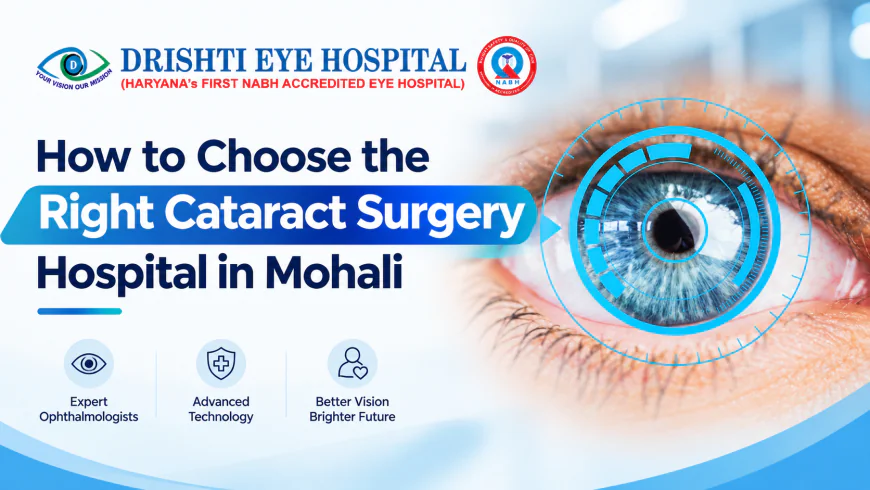 How to Choose the Right Cataract Surgery Hospital in Mohali