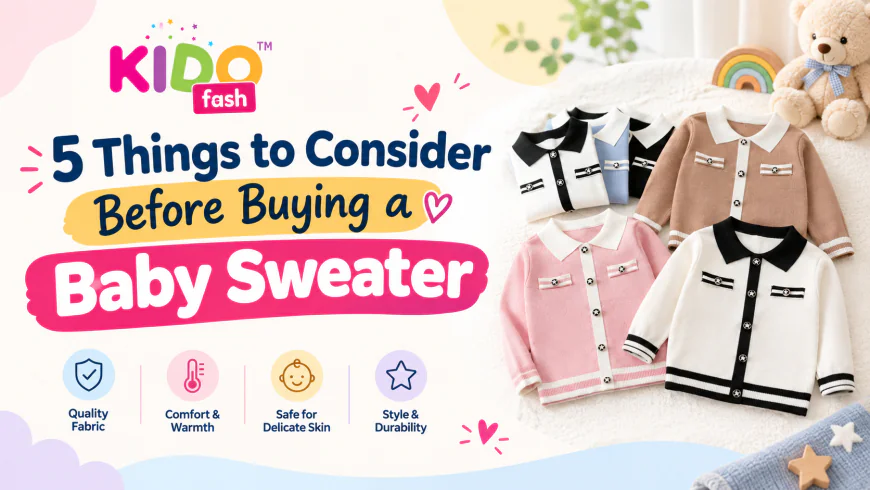 5 Things to Consider Before Buying a Baby Sweater