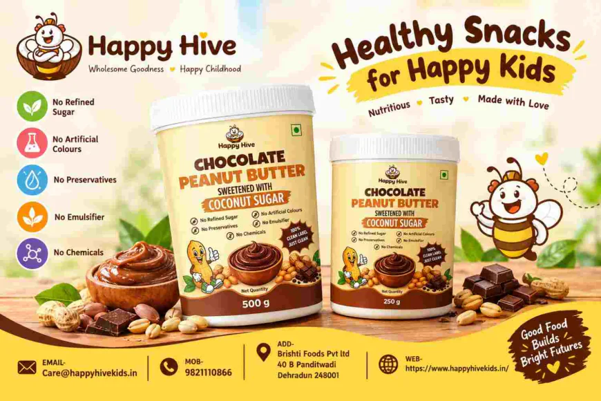 Healthy Snacks for Kids: Happy Hive Kids Brings Wholesome Goodness to Every Bite