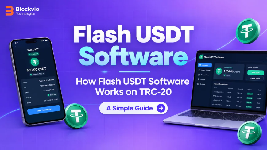 How Flash USDT Software Works on TRC-20: A Simple Guide