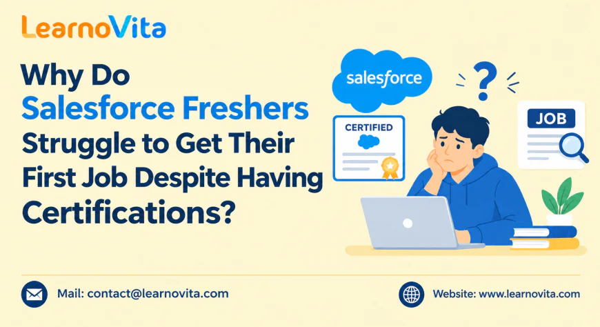 Salesforce Certification but No Job? What Freshers May Be Missing