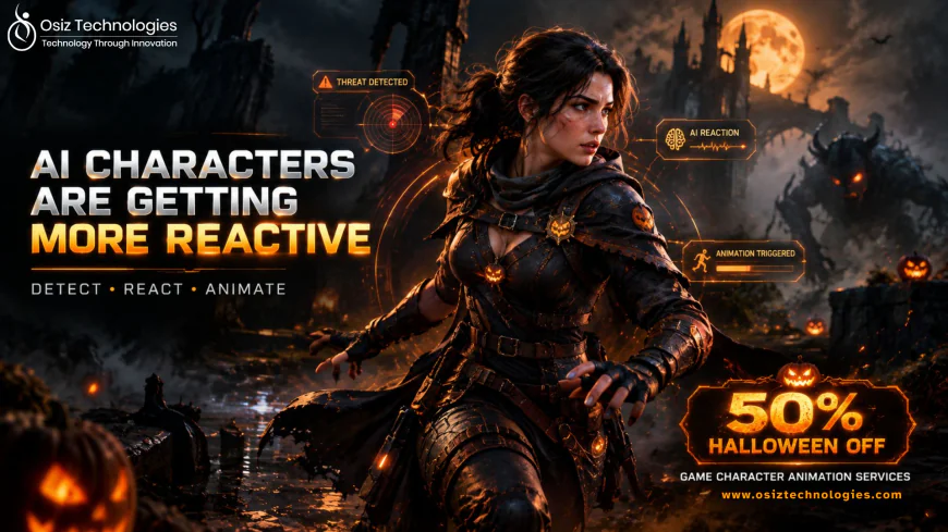 AI Characters Are Becoming More Reactive: Bring Game Characters to Life with 50% OFF