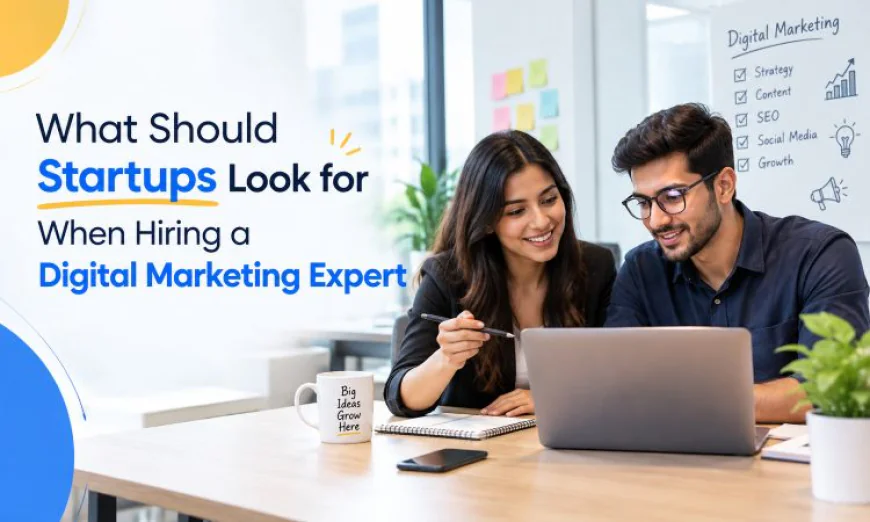 What Should Startups Look for When Hiring a Digital Marketing Expert