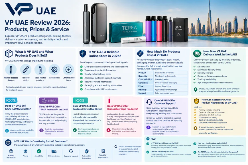 VP UAE: Product Range, Pricing, Service & Buying Information