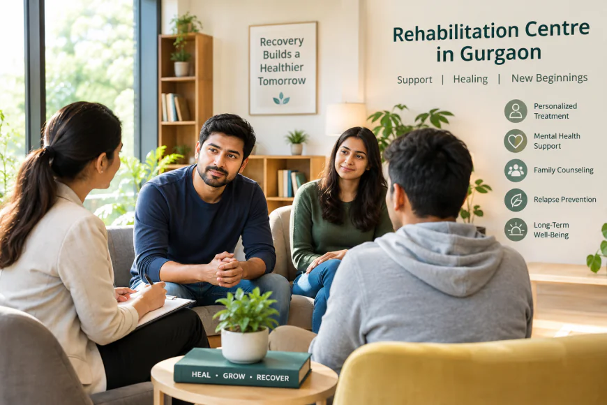 Rehabilitation Centre in Gurgaon: Supporting Recovery and Long-Term Well-Being