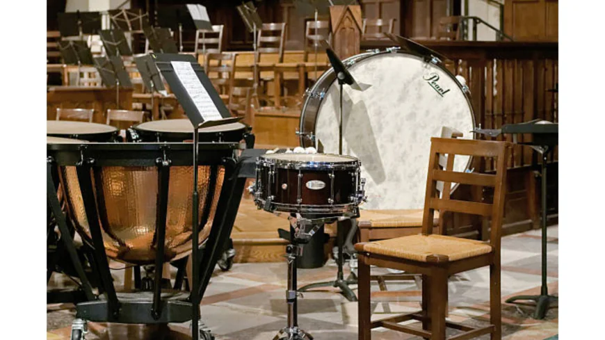 What Is the Advantage of a Quick-Disconnect Panel on a Drum Shield for Church?