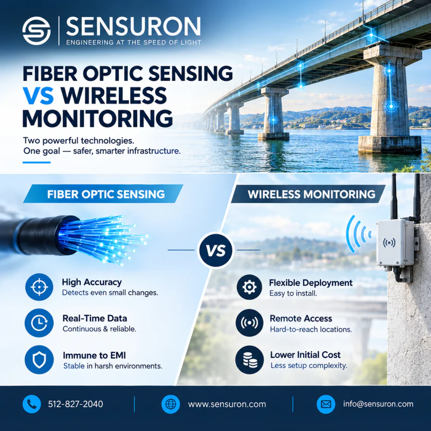 Fiber Optic Sensing vs. Wireless Monitoring For Better FEA Data