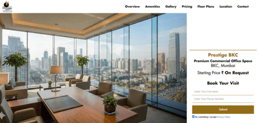 Prestige BKC Mumbai | Premium Offices in BKC Mumbai