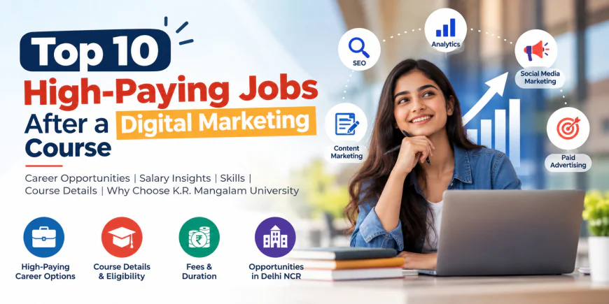 Top 10 High-Paying Jobs After a Digital Marketing Course