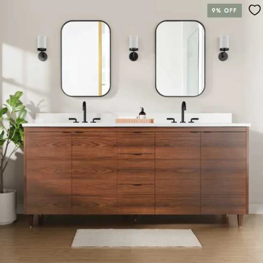 Smart Double Bathroom Cabinets for Canadian Homes