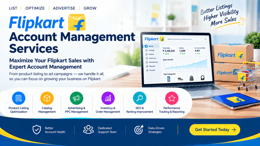 Flipkart Seller Account Management Company in India