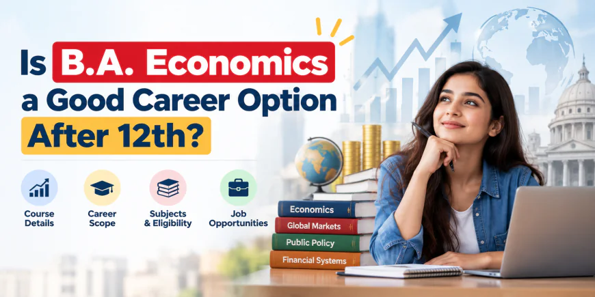 Is B.A. Economics Course a Good Career Option After 12th?